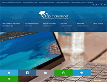 Tablet Screenshot of go2halkidiki.net